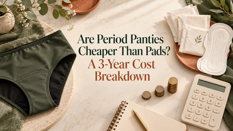 Are Period Panties Cheaper Than Pads? A 3-Year Cost Breakdown