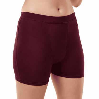 Fabpad Reusable Leak-Proof Period Shorties Panty – Underwear for Heavy Flow & Urine Incontinence (Boy Shorts Style)