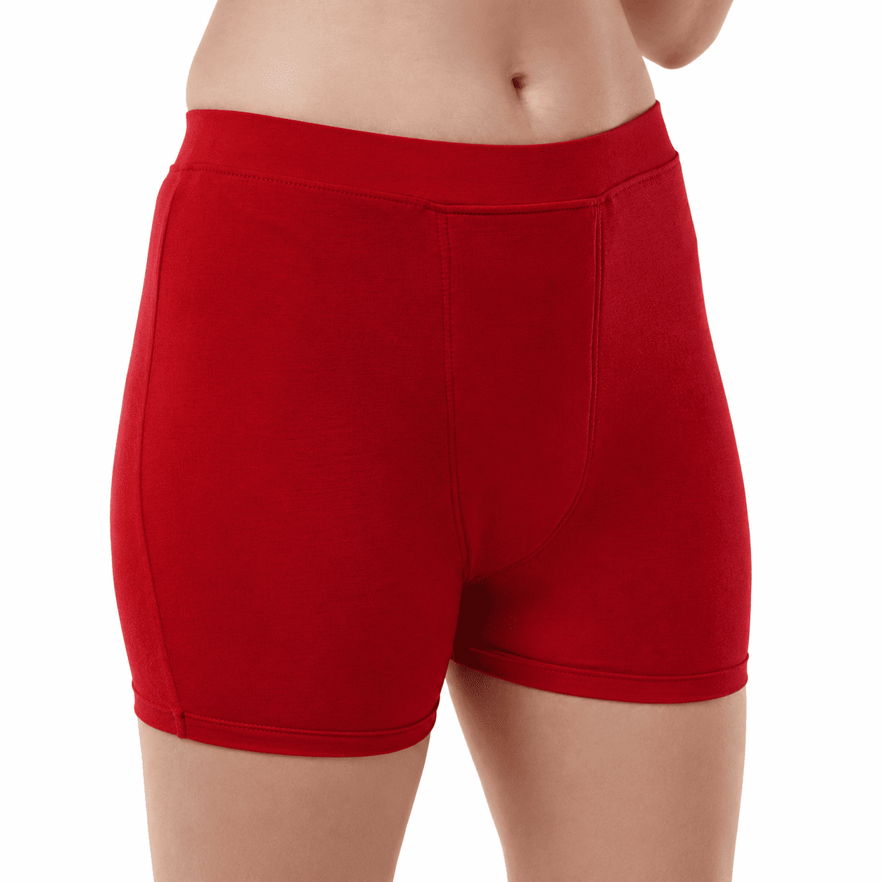 Fabpad Reusable Leak-Proof Period Shorties Panty – Underwear for Heavy Flow & Urine Incontinence (Boy Shorts Style)