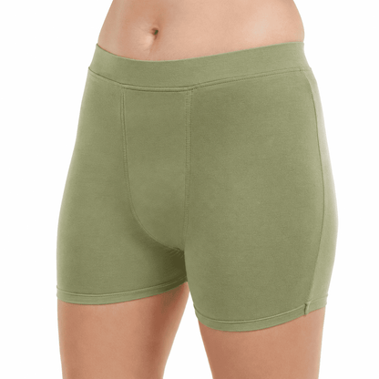 Fabpad Reusable Leak-Proof Period Shorties Panty – Underwear for Heavy Flow & Urine Incontinence (Boy Shorts Style)