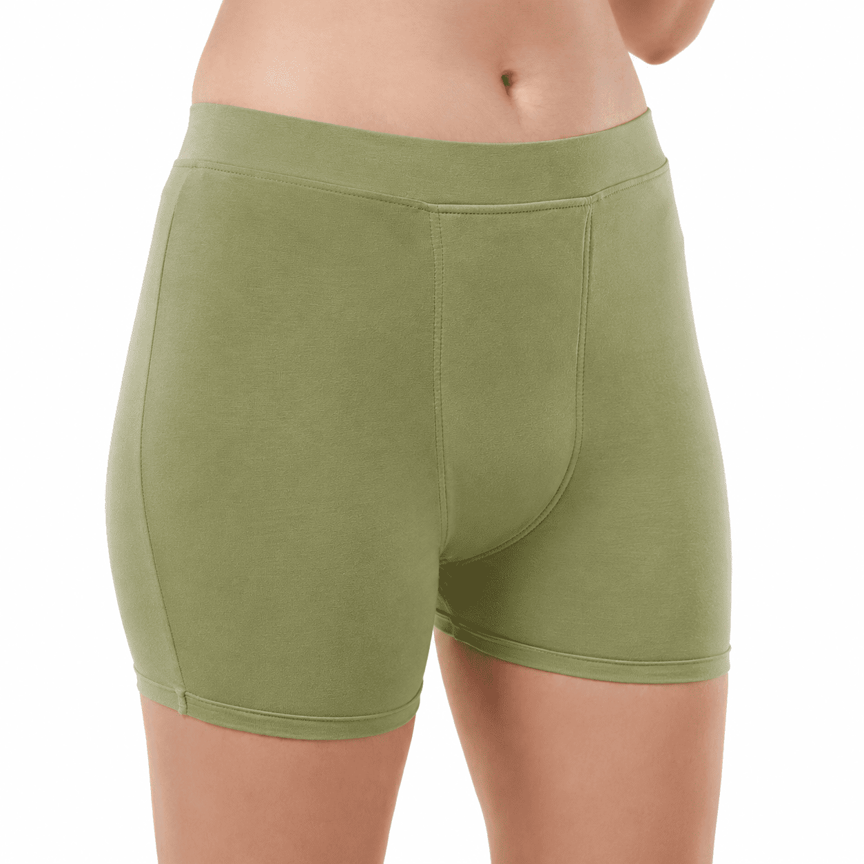 Fabpad Reusable Leak-Proof Period Shorties Panty – Underwear for Heavy Flow & Urine Incontinence (Boy Shorts Style)