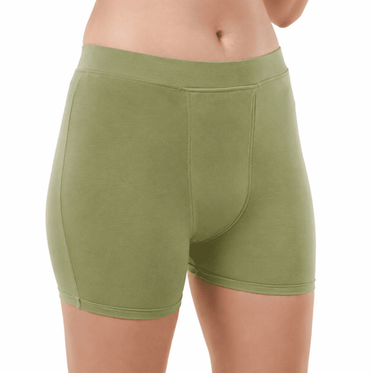 Fabpad Reusable Leak-Proof Period Shorties Panty – Underwear for Heavy Flow & Urine Incontinence (Boy Shorts Style)