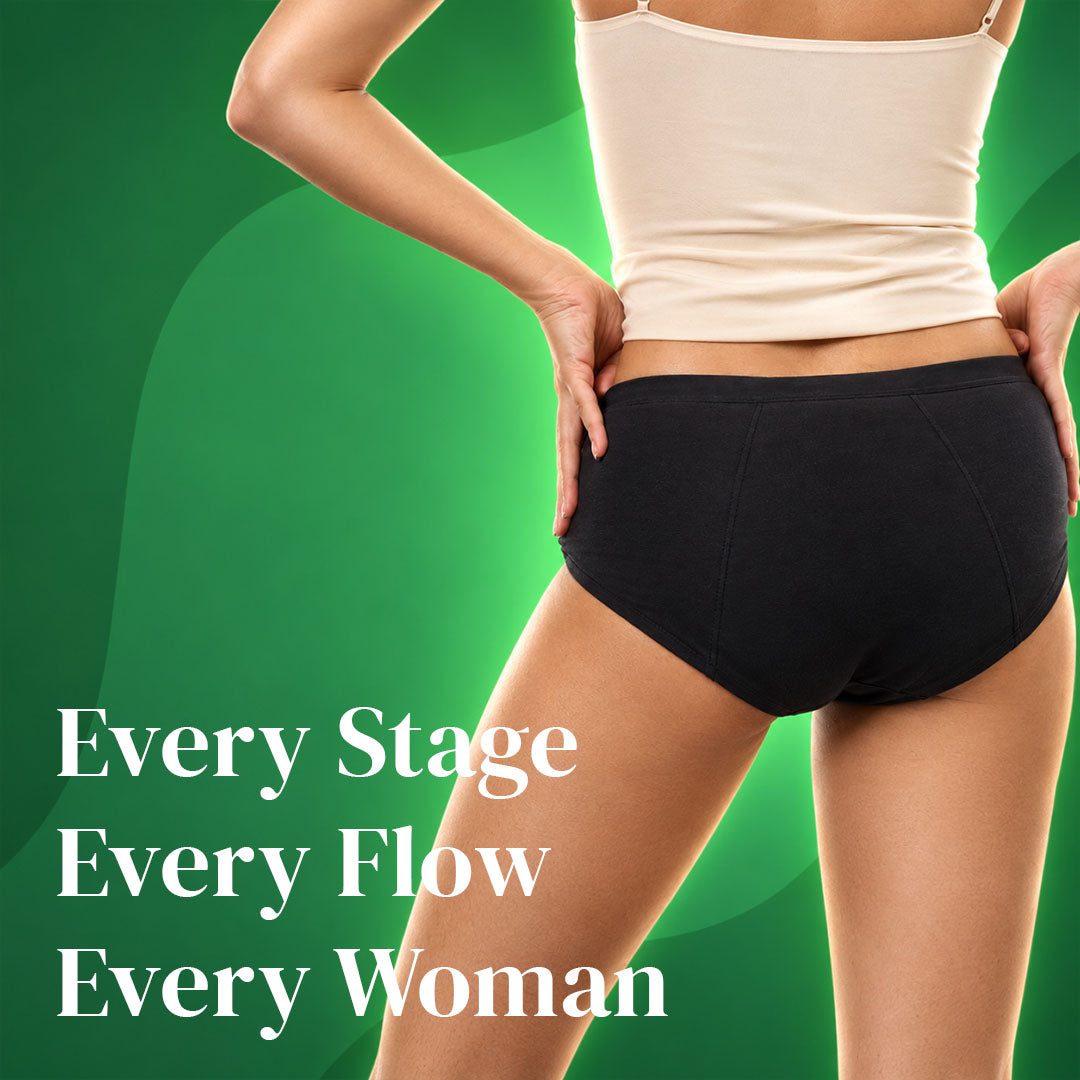 Fabpad Period Panty for Teens | Reusable | Leak Proof | Heavy Flow