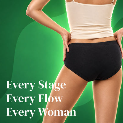 Fabpad Period Panty for Teens | Reusable | Leak Proof | Heavy Flow