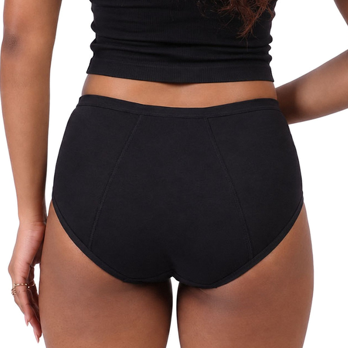 Fabpad Period Panty | Mid-Waist Underwear | Reusable | Leak-Proof | Heavy Flow
