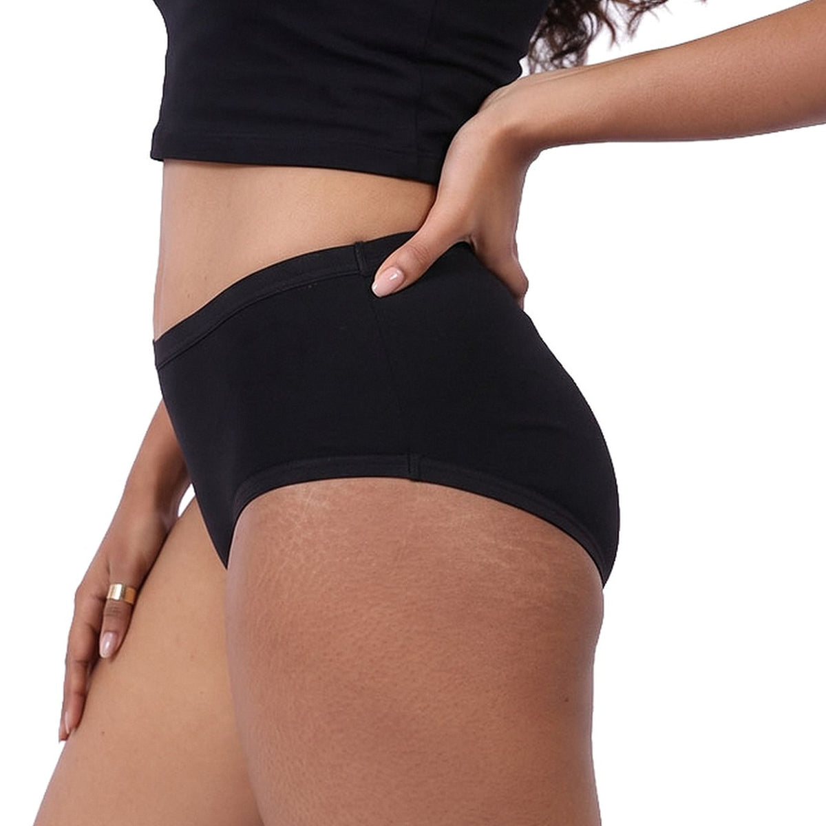 Fabpad Period Panty | Mid-Waist Underwear | Reusable | Leak-Proof | Heavy Flow