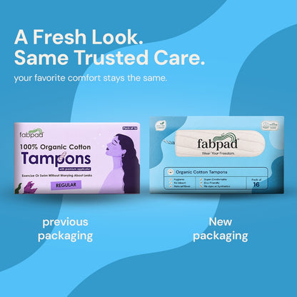 Organic Cotton Tampons