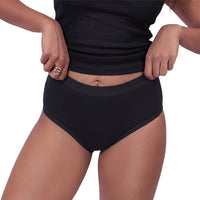 Fabpad Eco High Waist Period Panty – 100% Cotton, Leak-Proof & Reusable