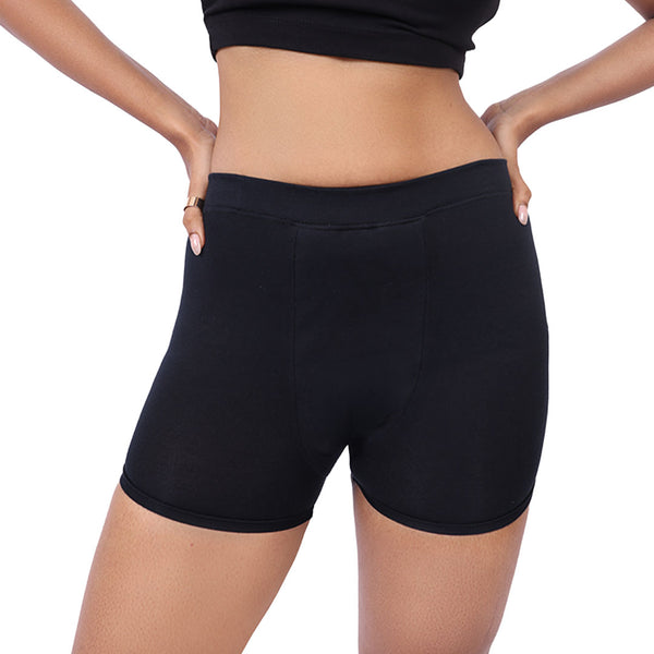 Fabpad Period Shorties Reusable, Leak-Proof Panty/Underwear for Heavy Flow & Urine Leaks (Boy Shorts)