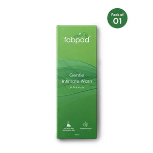 Fabpad Gentle Intimate Wash for Women – pH Balanced, Fragrance-Free, Daily Feminine Hygiene Cleanser (100ml)
