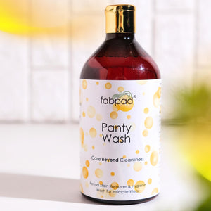 Fabpad Liquid Detergent – Remove Period Stains Effortlessly, Gentle & Eco-Friendly Wash for Reusable Period Panties & Cloth Pads, 500 ML