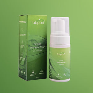 Fabpad Gentle Intimate Wash for Women – pH Balanced, Fragrance-Free, Daily Feminine Hygiene Cleanser (100ml)