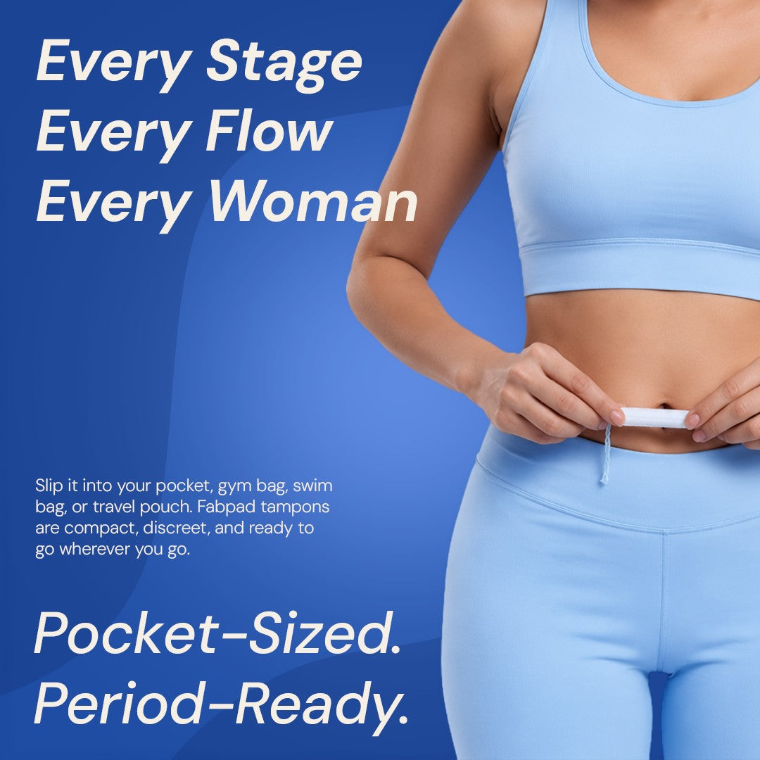 Organic Cotton Applicator Tampons