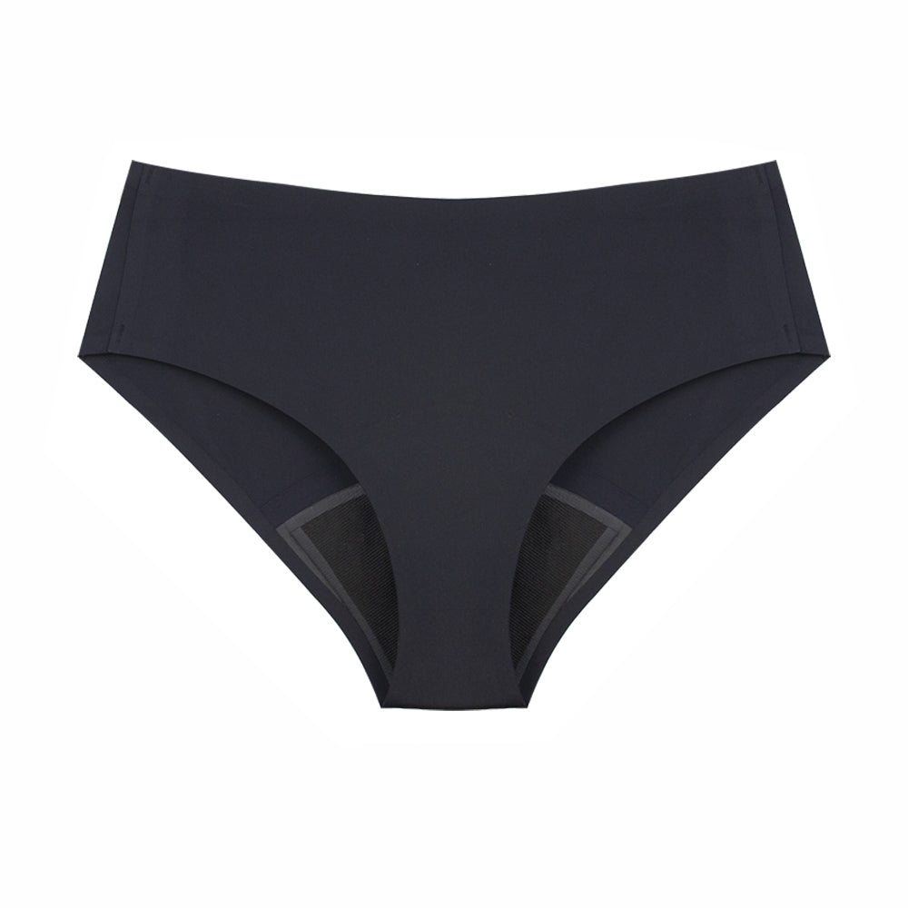 Fabpad Bonded Seamless Reusable Leak Proof Heavy Flow, Urine Incontinence, Postpartum Panties/Underwear (Pack of 2)