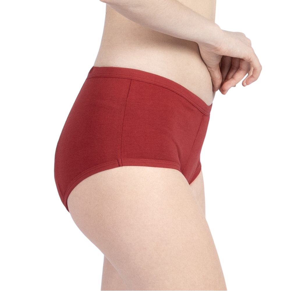 Teen cotton period panties for everyday comfort and leak security