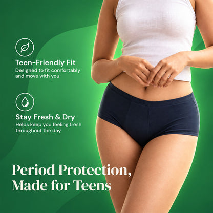 Fabpad Period Panty for Teens | Reusable | Leak Proof | Heavy Flow
