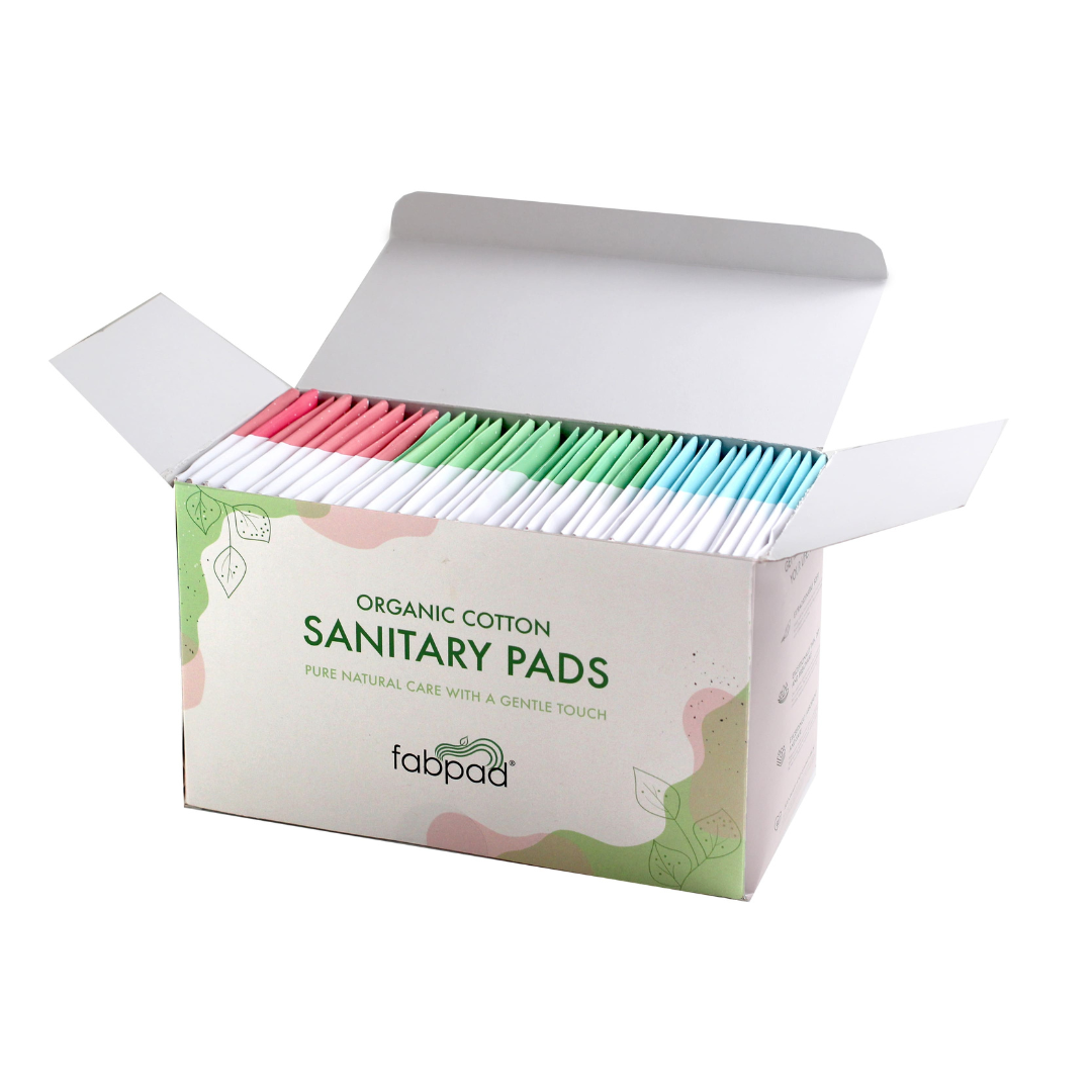 Ultra-soft organic cotton sanitary pads – eco-friendly and safe