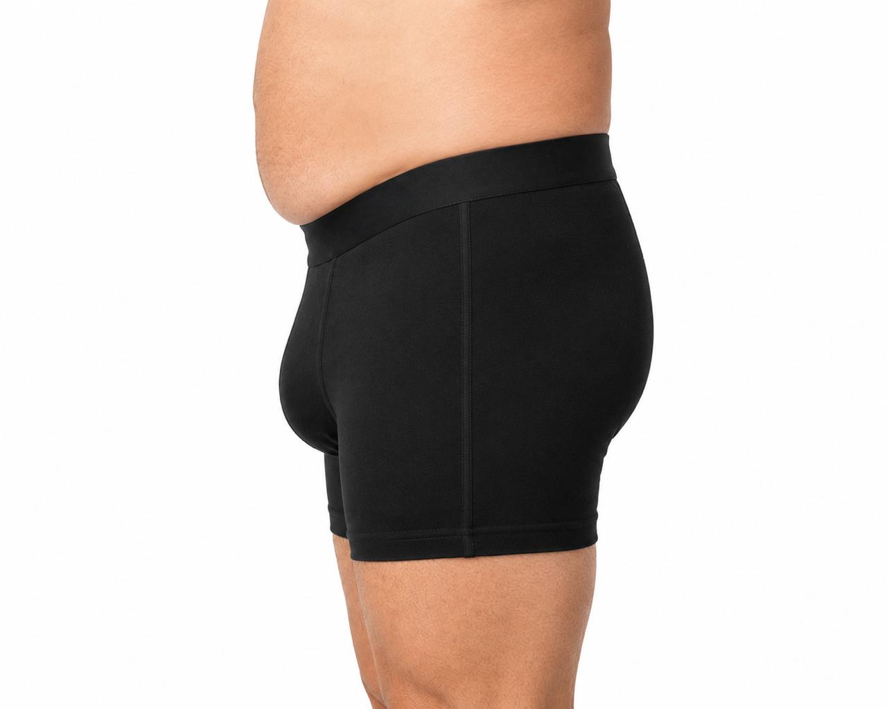 Fabpad Men’s Reusable Incontinence Trunks – Leakproof Boxer Briefs for Urine Leakage