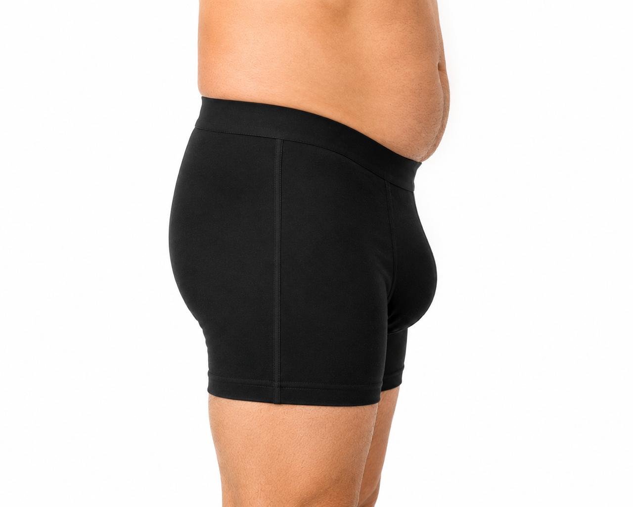 Fabpad Men’s Reusable Incontinence Trunks – Leakproof Boxer Briefs for Urine Leakage