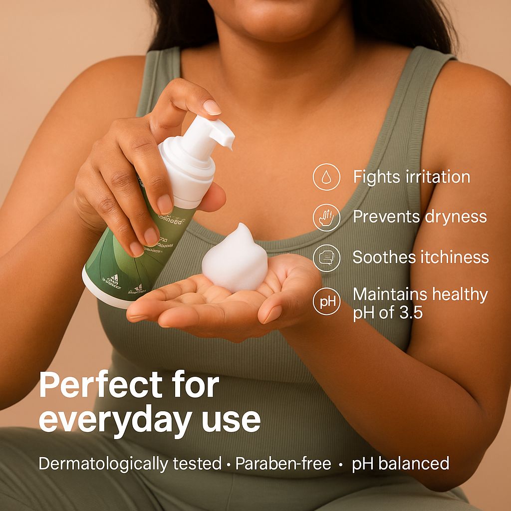 Fabpad Gentle Intimate Wash for Women – pH Balanced, Fragrance-Free, Daily Feminine Hygiene Cleanser (100ml)