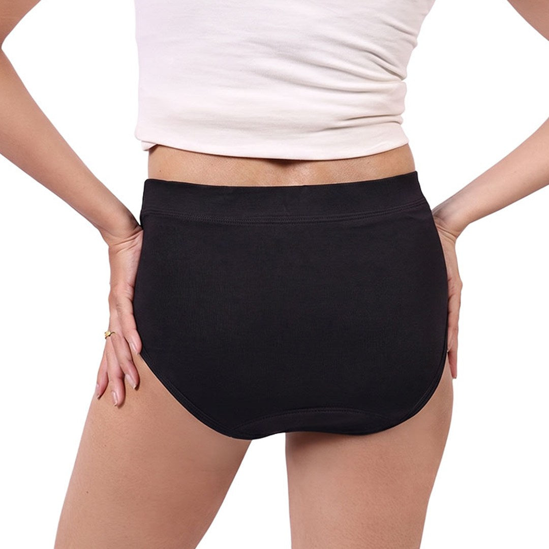 Fabpad Period Panty | High-Waist Underwear | Reusable | Leak-Proof | Heavy Flow
