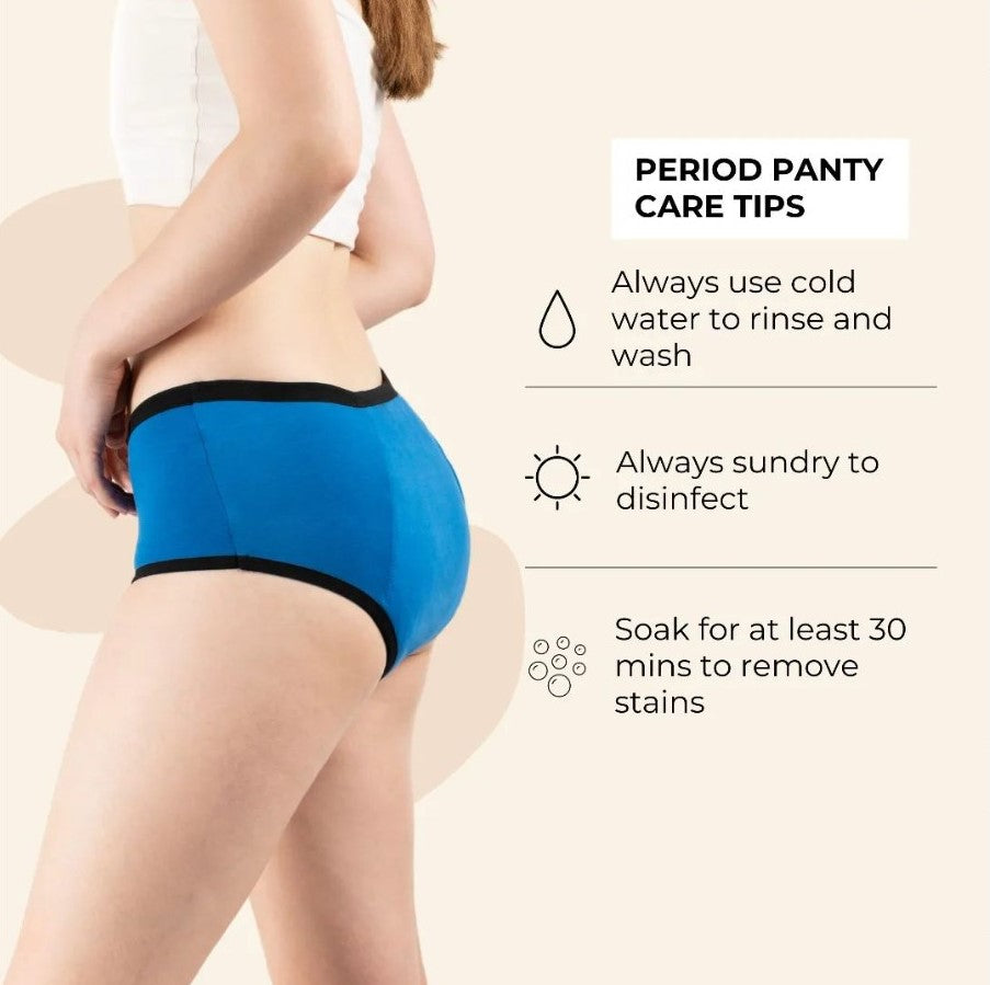 Teen Girls Period Underwear Menstrual Period Panties Leak-Proof