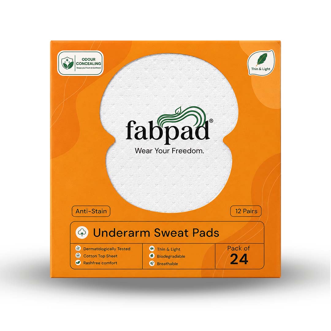 Fabpad Underarm Sweat Pads – Discreet, Odor-Free, Anti-Stain Protection