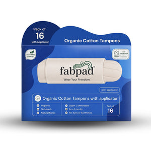 Organic Cotton Applicator Tampons