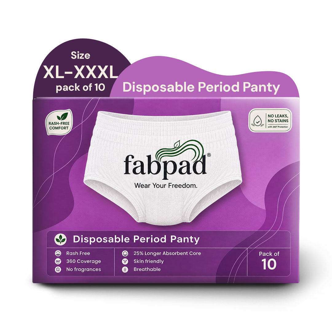 Fabpad Disposable Period Panties