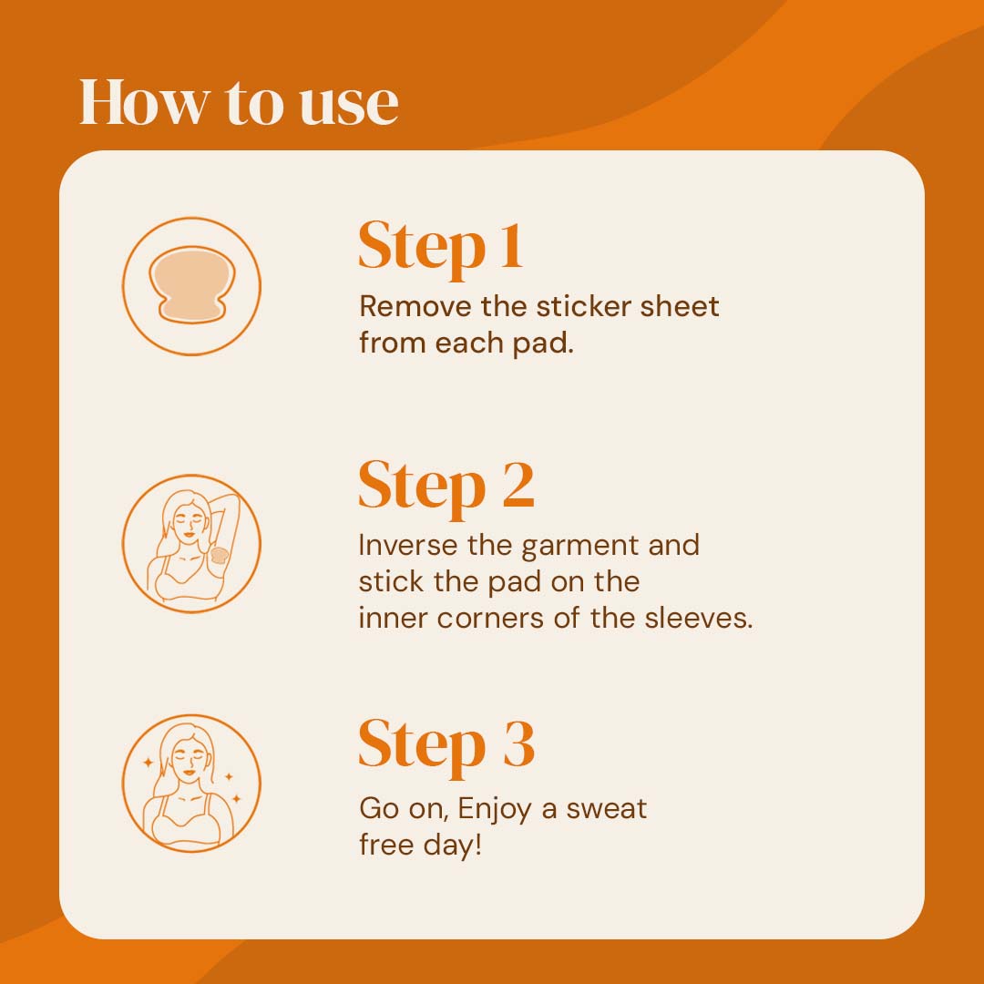 Fabpad Underarm Sweat Pads – Discreet, Odor-Free, Anti-Stain Protection