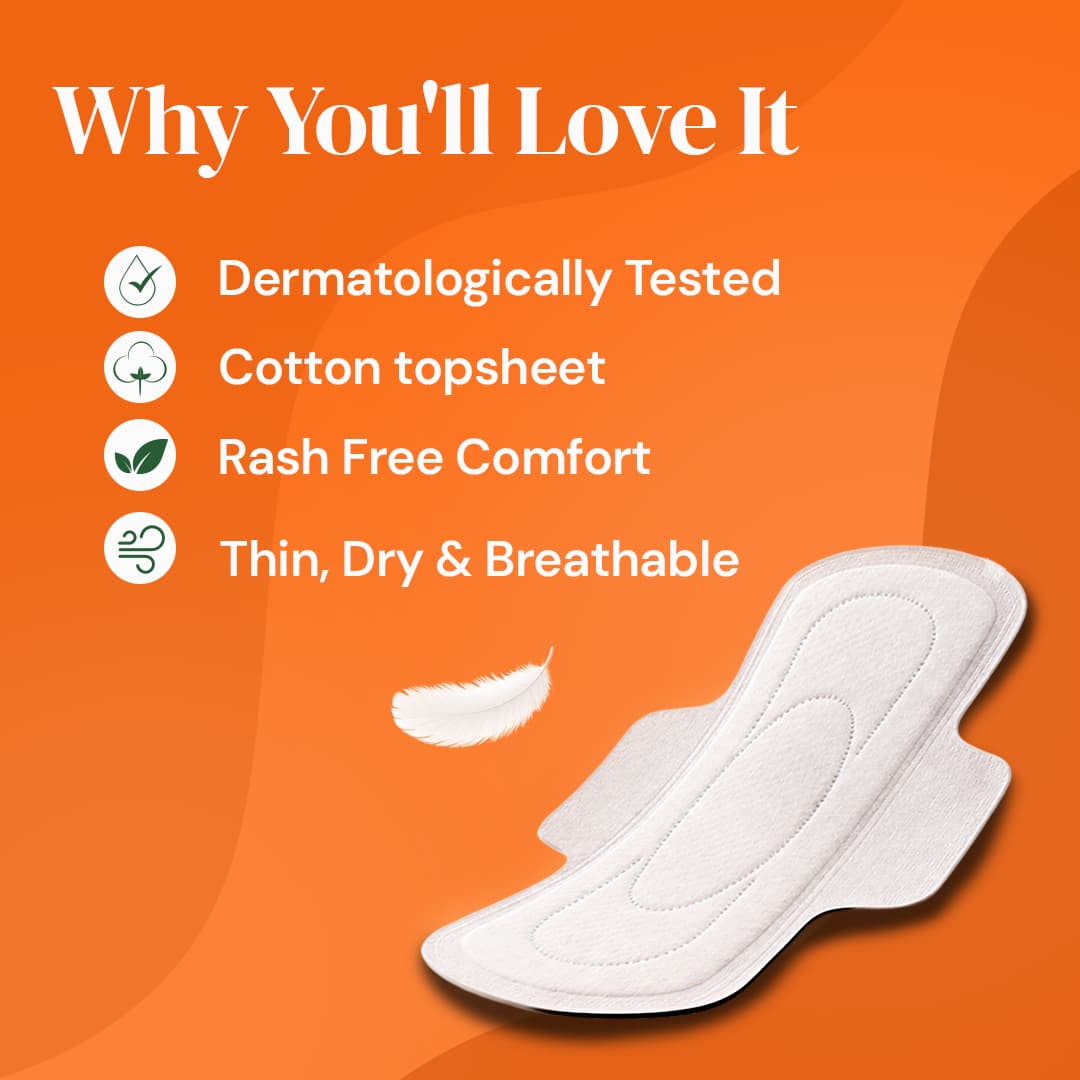 Fabpad Sanitary Pads | Organic Cotton | Biodegradable | Disposable