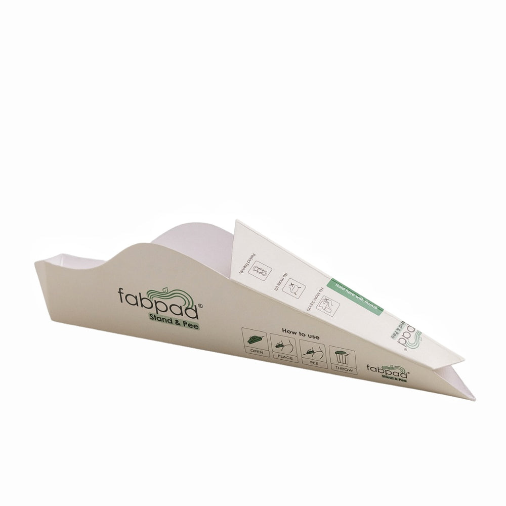 Fabpad stand and pee funnels for women – image 2