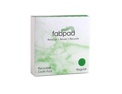 Fabpad Reusable Sanitary Cloth Pads – Pack of 1 – Off White