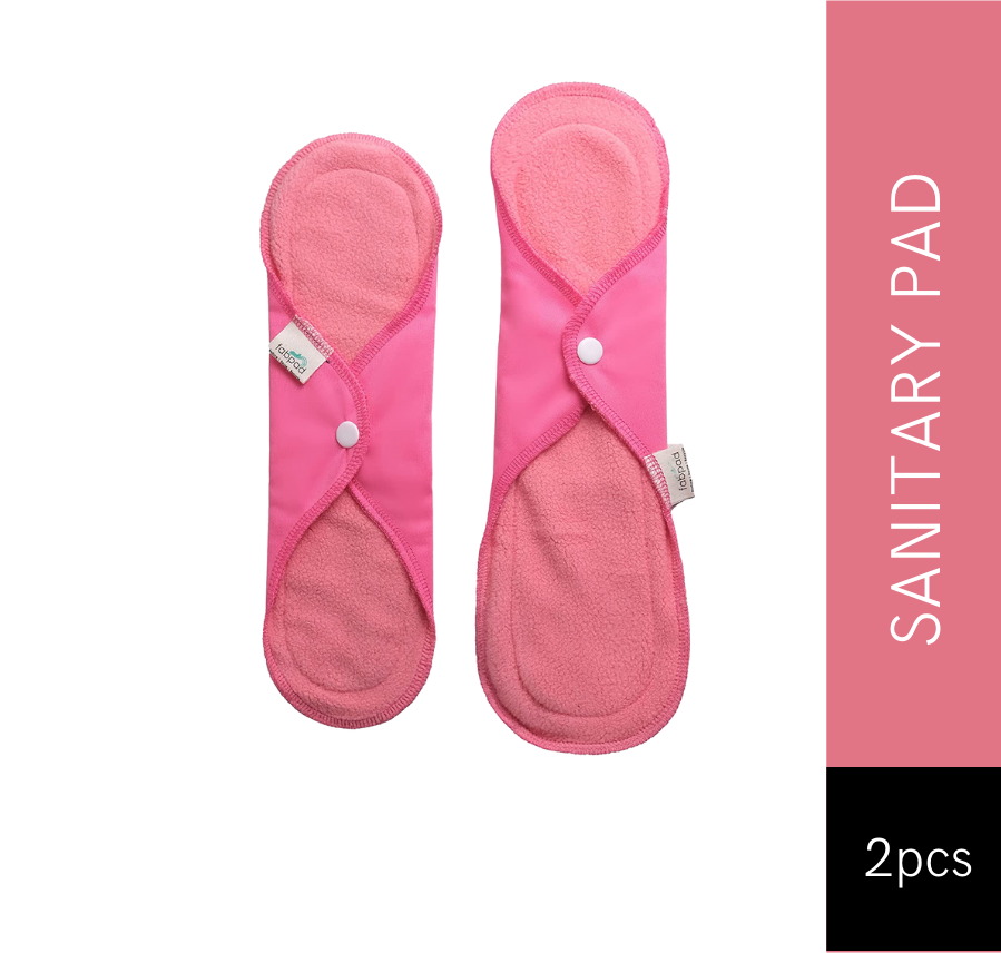 Reusable Cloth Pads - Pack of 2 - Pink –