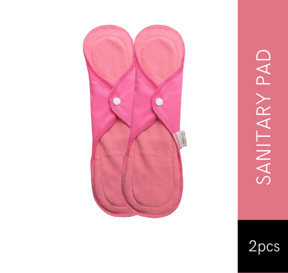 Reusable Cloth Pads - Pack of 2 - Pink